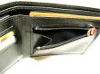 画像9: バッファロー 　薄型　スリム　二つ折り財布 ブラック (9)