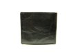 画像1: バッファロー 　薄型　スリム　二つ折り財布 ブラック (1)